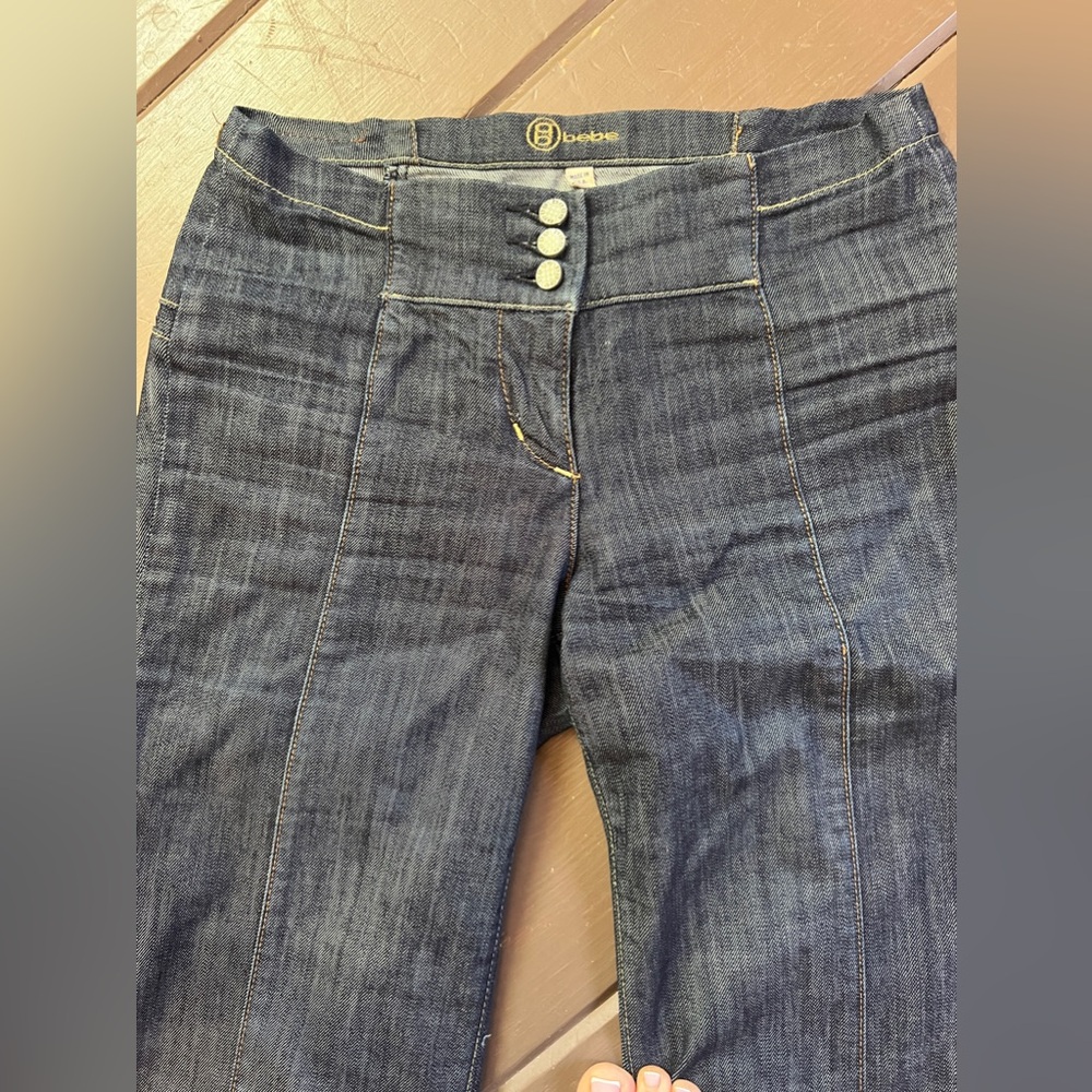 Vintage BEBE Low Rise Denim Jeans - Picture 6 of 10